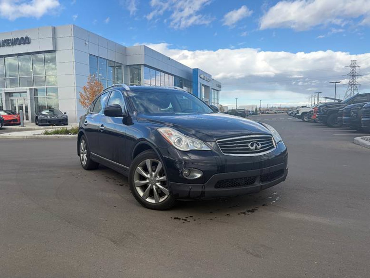 2008 INFINITI EX35 AWD 4dr Black Sherwood Park - photo #1