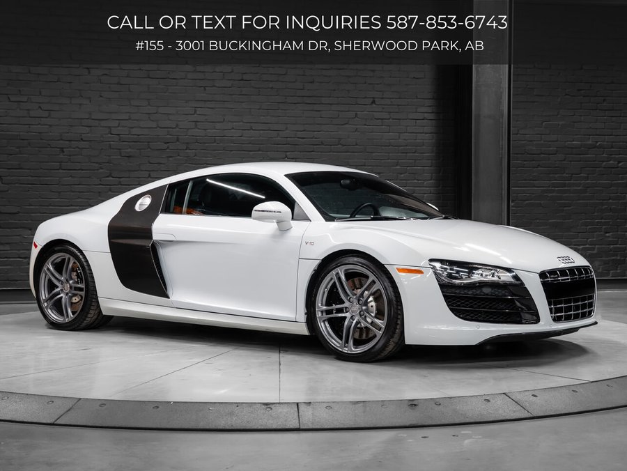 2010 Audi R8 5.2L | Low Mileage | Gated Manual | Highway Package PPF Grey