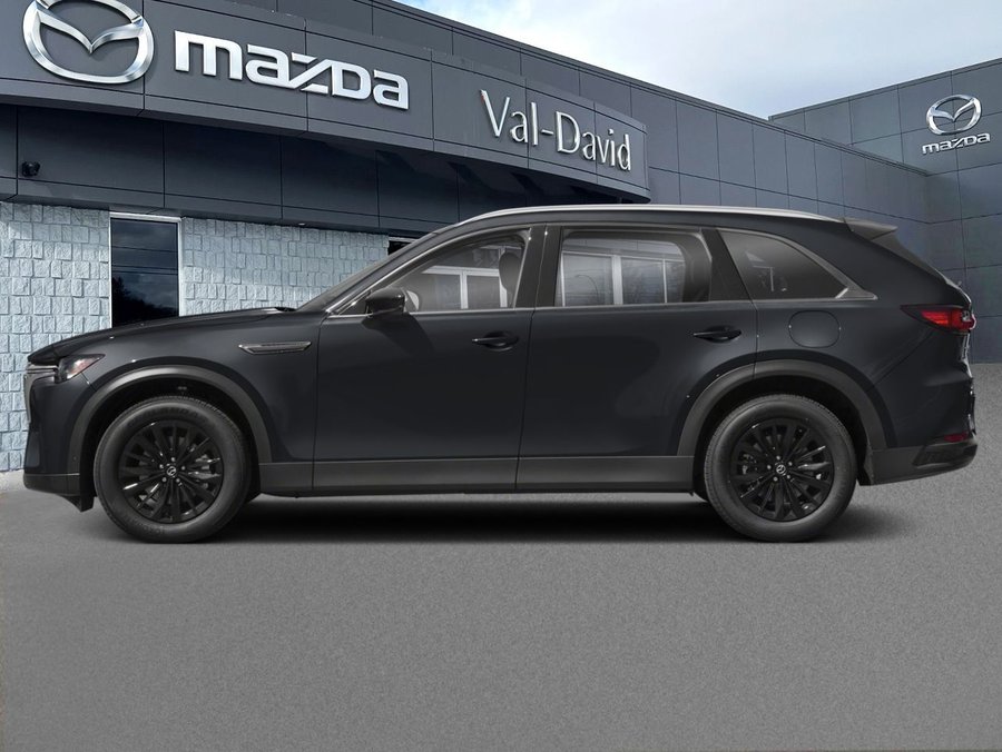 2026 Mazda CX-90 hybride léger GS, hybride léger 48 V, 6 cyl. turbo 3,3 L, 280 ch, i-ACTIV AWD, roues 19 po, 8 places, Mi-Drive, Black