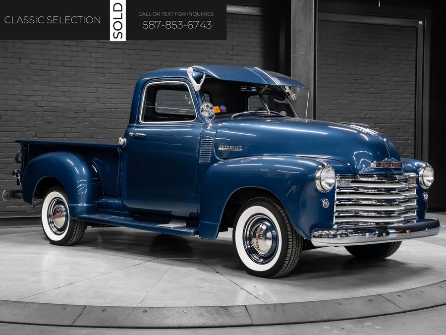 1952 Chevrolet 3100 Recent Restoration | 235ci 6 Cylinder | Leather Interior