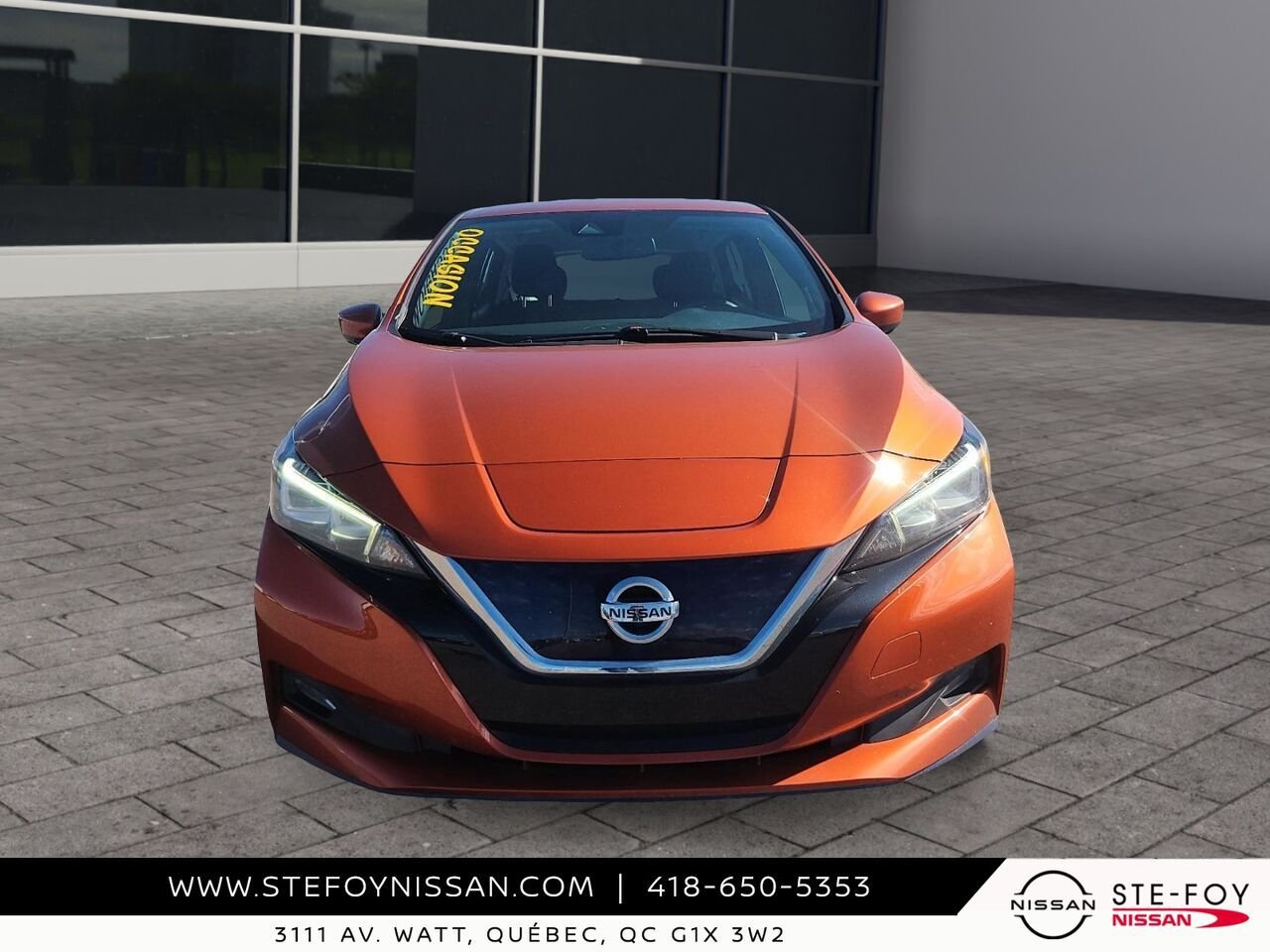 Nissan LEAF SV PLUS 2022 Orange Ste-Foy - photo #1
