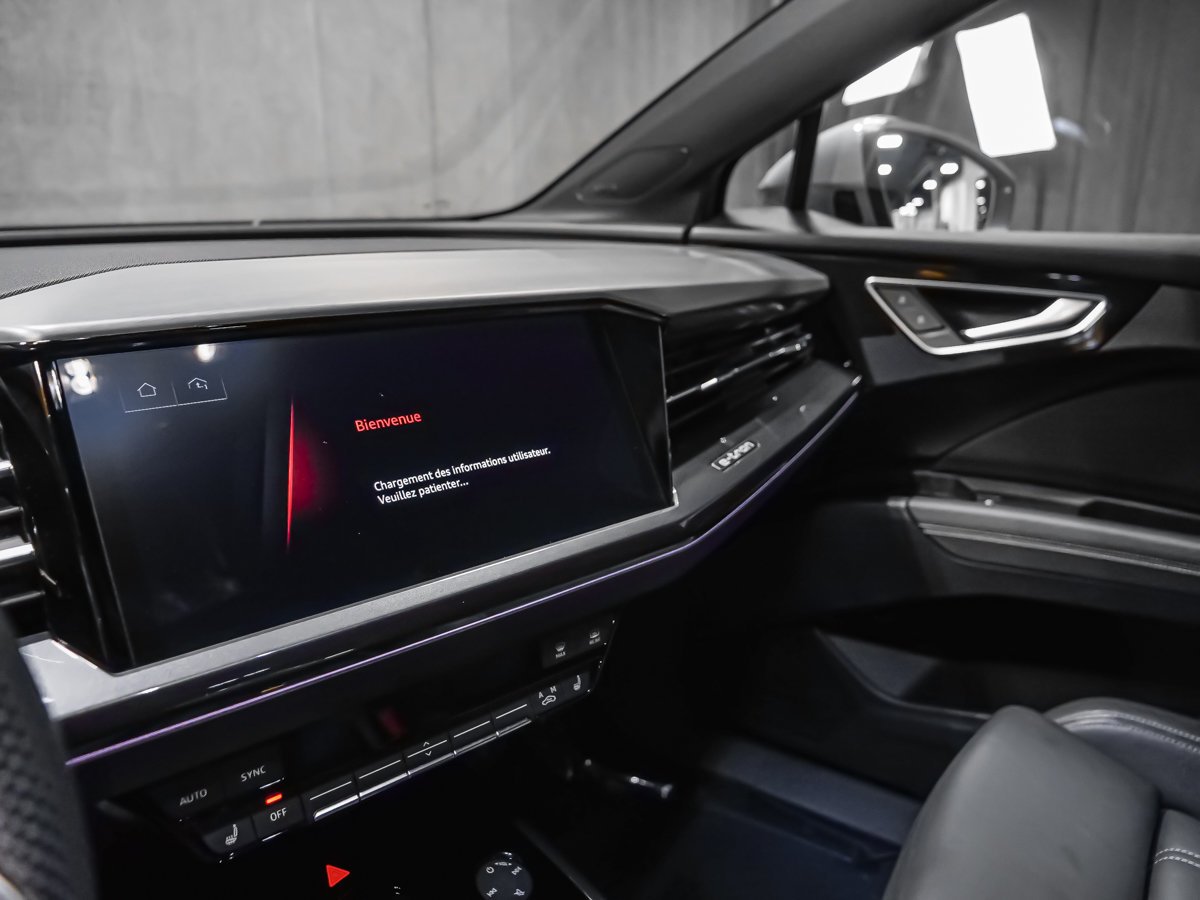 Audi Q4 e-tron 2023 Gris Montréal - photo #12