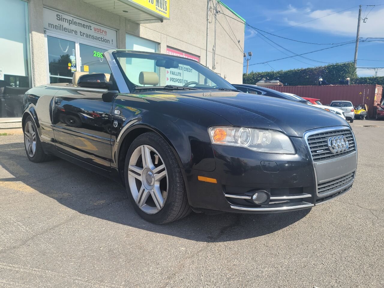 2007 Audi A4 Black  - photo #22