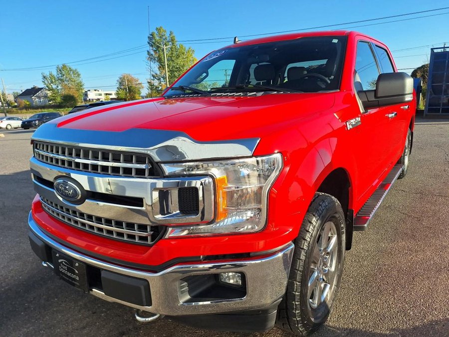 Ford F-150 XLT cabine SuperCrew 4x4 - BOÎTE de 5,5 PIED - MOTEUR 2,7L - ECONOMIQUE 2020 Rouge