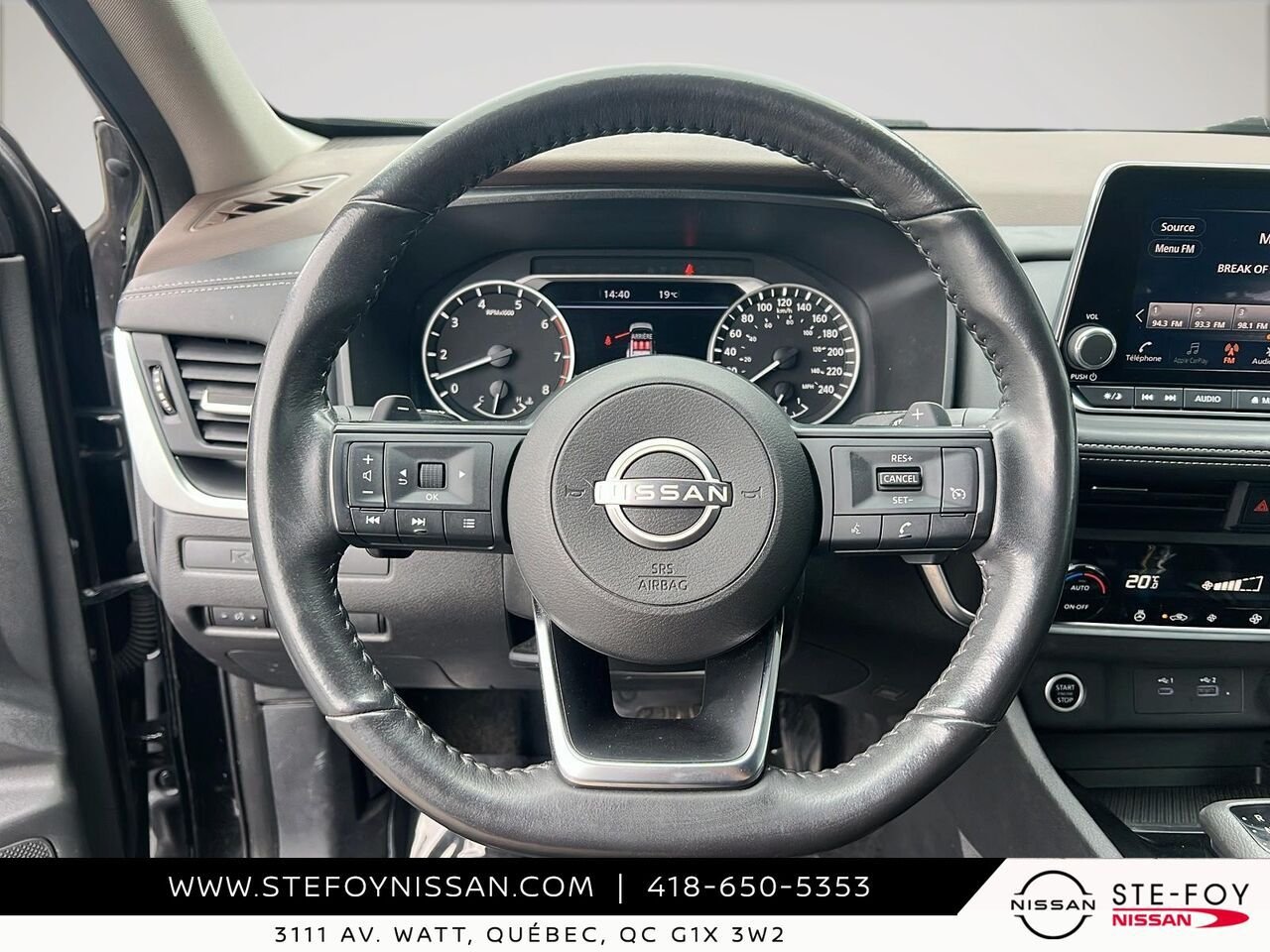 Nissan ROGUE S TRACTION INTEGRALE 2023 Noir Ste-Foy - photo #10