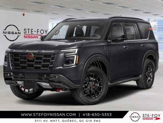 NISSAN Armada 2026 2026 Super noir