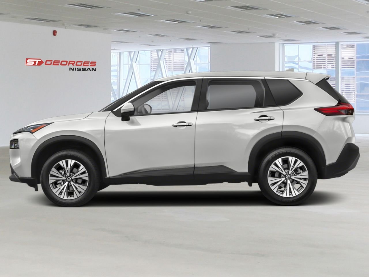 2021 Nissan Rogue White Saint-Georges - photo #2