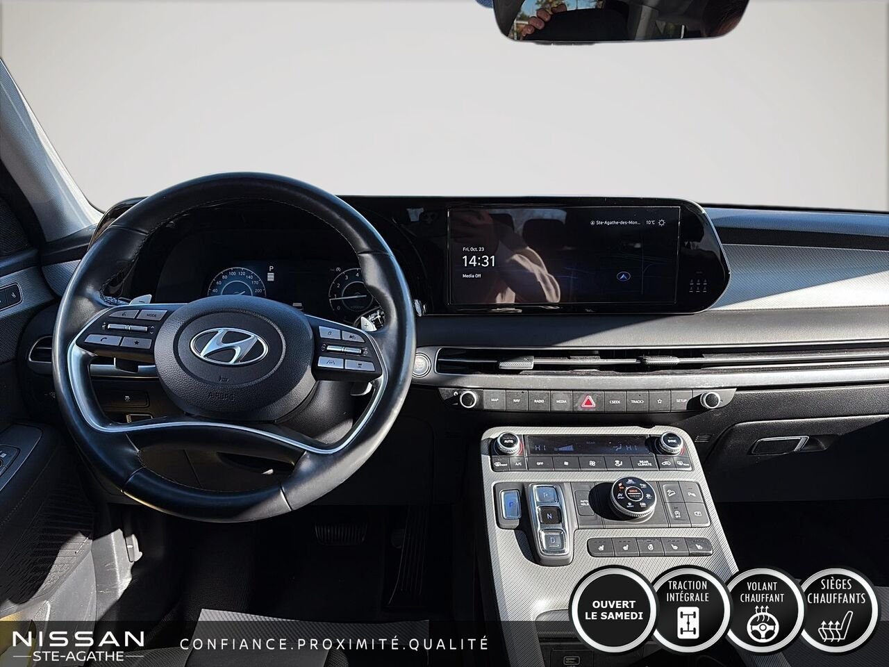 2023 Hyundai Palisade URBAN 8 PLACES TI | UN SEUL PROPRIÉTAIRE | TOIT OUVRANT | APPLE CARPLAY | DÉMARREUR À DISTANCE Blue Saint-Jérôme - photo #9