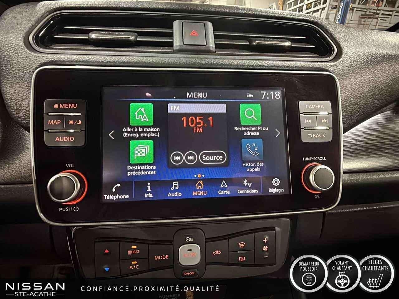 Nissan LEAF 2024 Blanc Ste-Agathe des Monts - photo #18