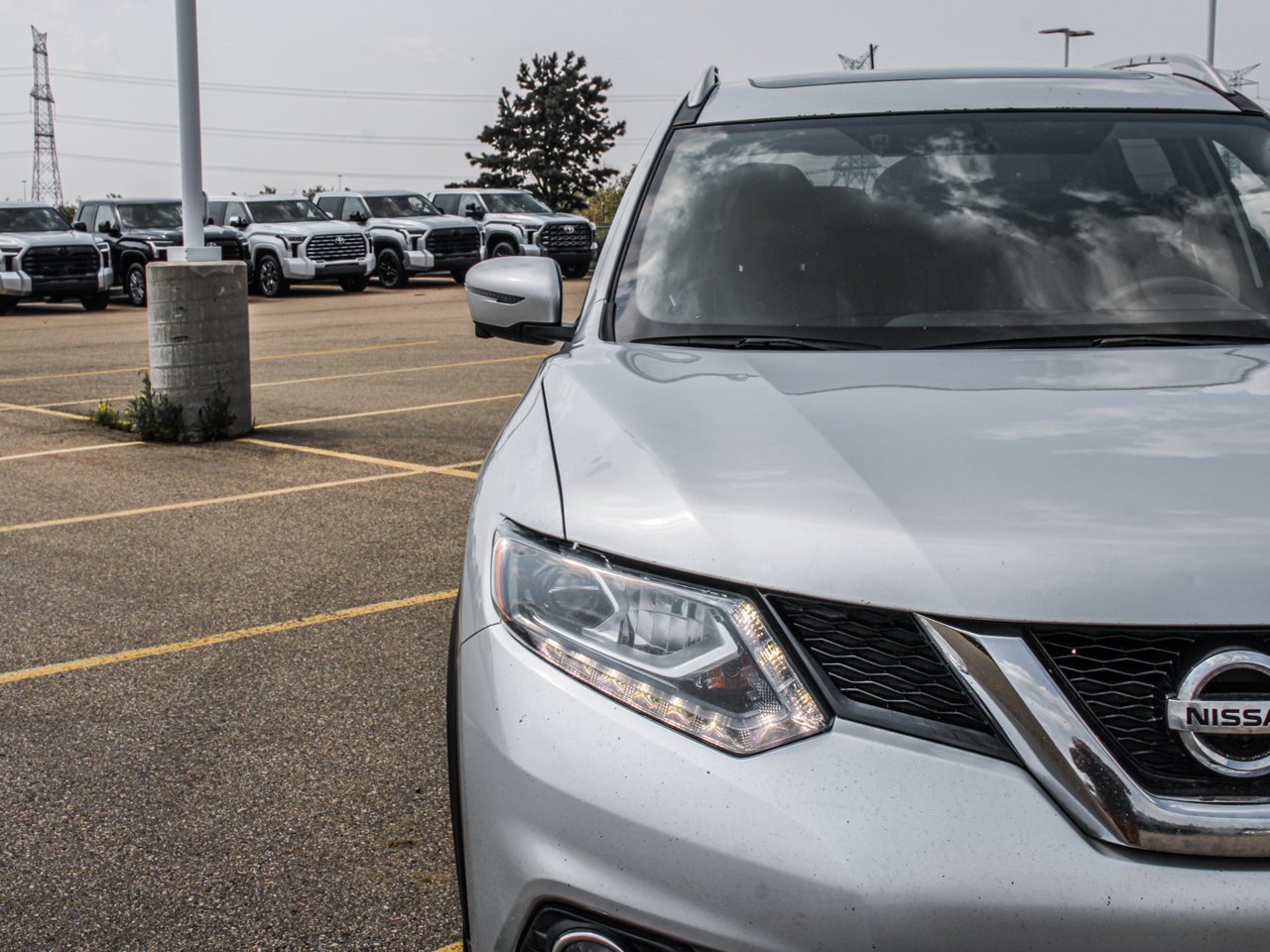 2016 Nissan Rogue AWD 4dr SL Grey Sherwood Park - photo #10