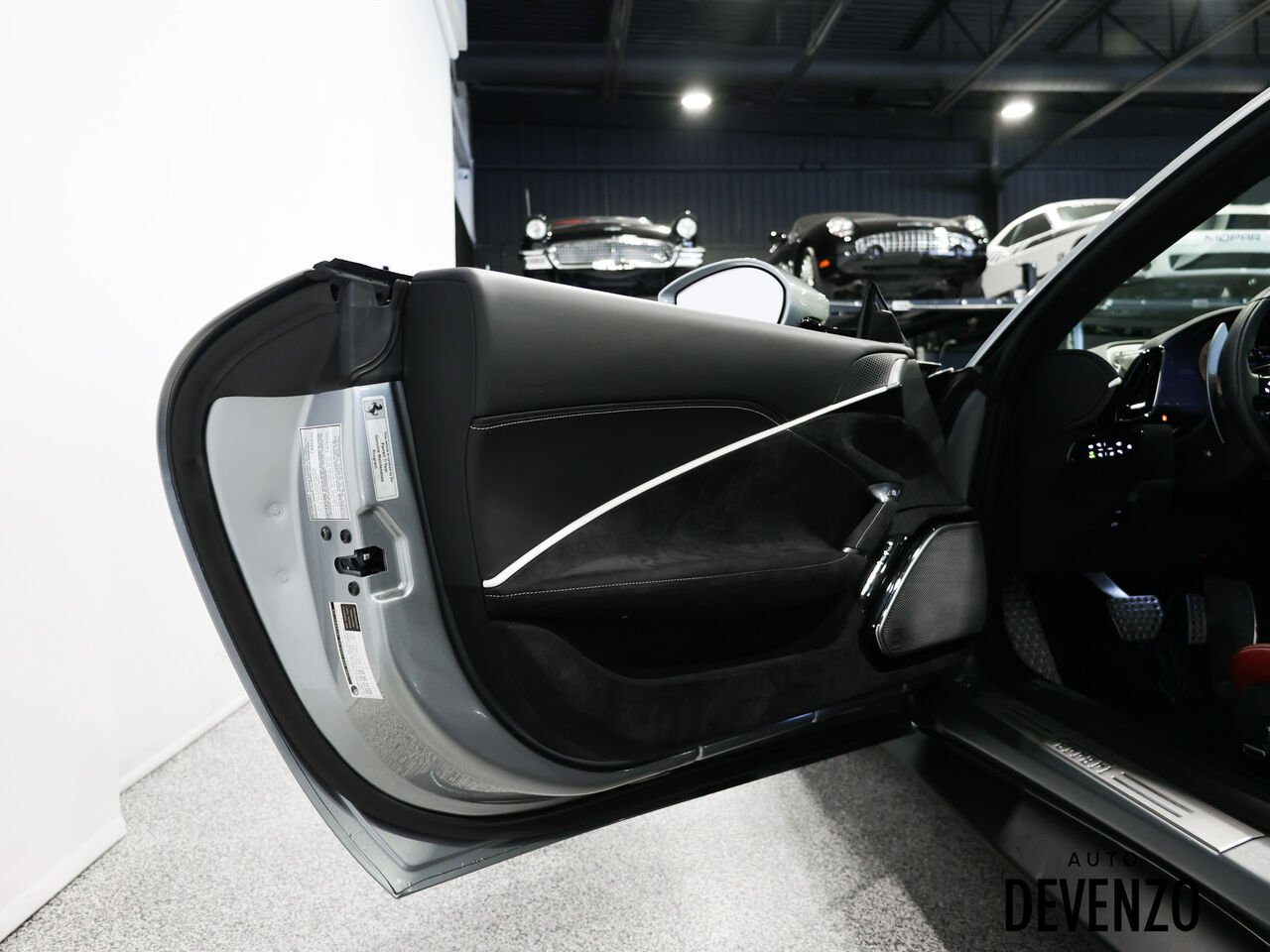 2021 Ferrari Roma Grey Saint-Eustache - photo #9