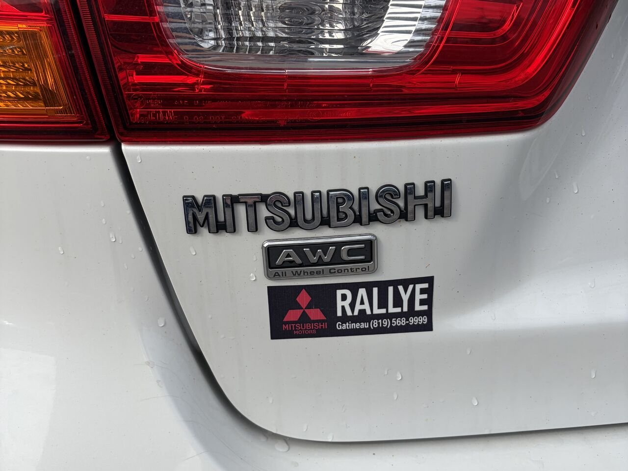 2016 MITSUBISHI RVR GT traction intégrale 4 portes CVT GT White Gatineau - photo #13
