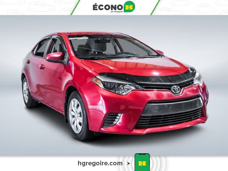 Toyota Corolla 2015 Rouge Saint-Eustache - photo #0