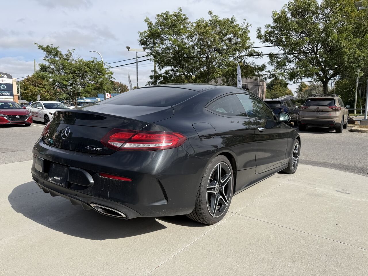 2020 Mercedes-Benz Classe-C C 300 coupé 4MATIC Black Châteauguay - photo #4