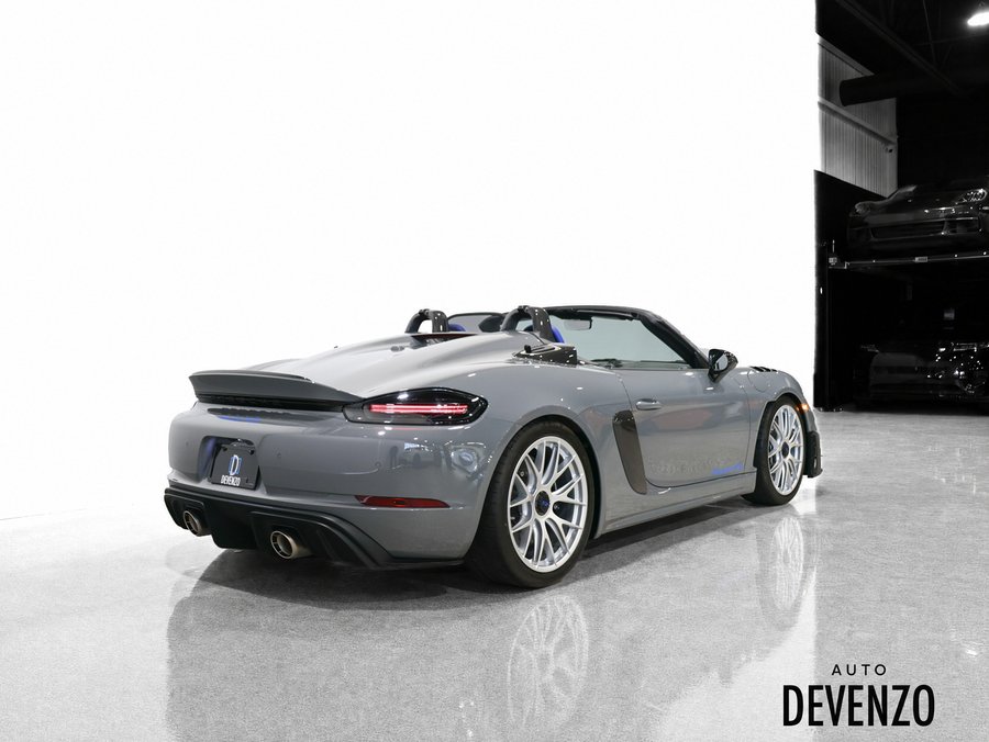 Porsche 718 Spyder RS Weissach Roadster ONE OF ONE! 2025 Gris