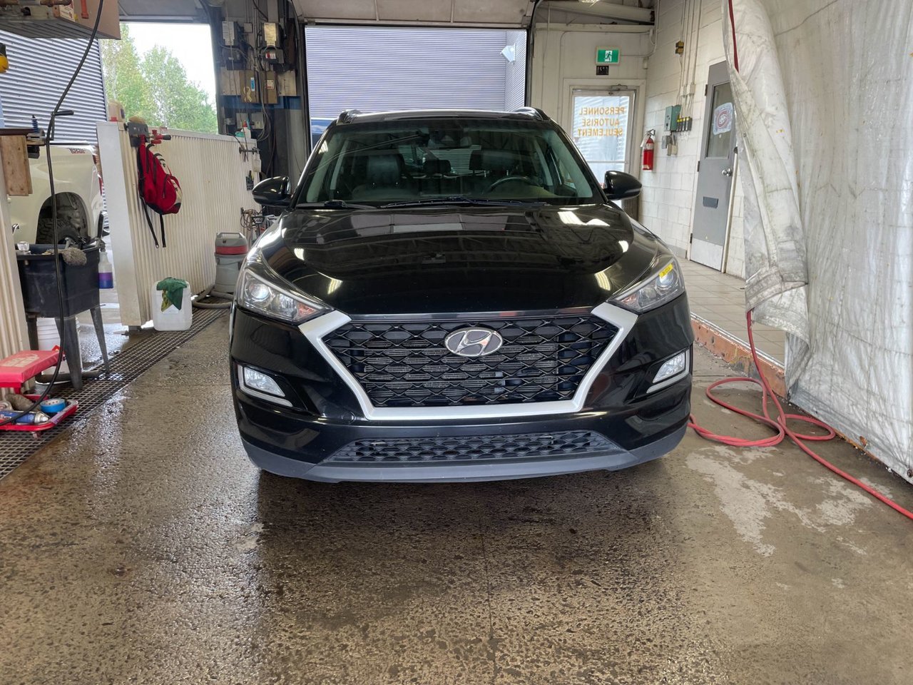 Hyundai Tucson PREFERRED AWD *CUIR* TOIT SIÈGES CHAUFF CARPLAY 2021 Noir Saint-Jérôme - photo #4