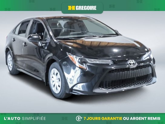 Toyota Corolla L AUTO AC GR ELEC CAM RECULE BLUETOOTH 2021 Noir