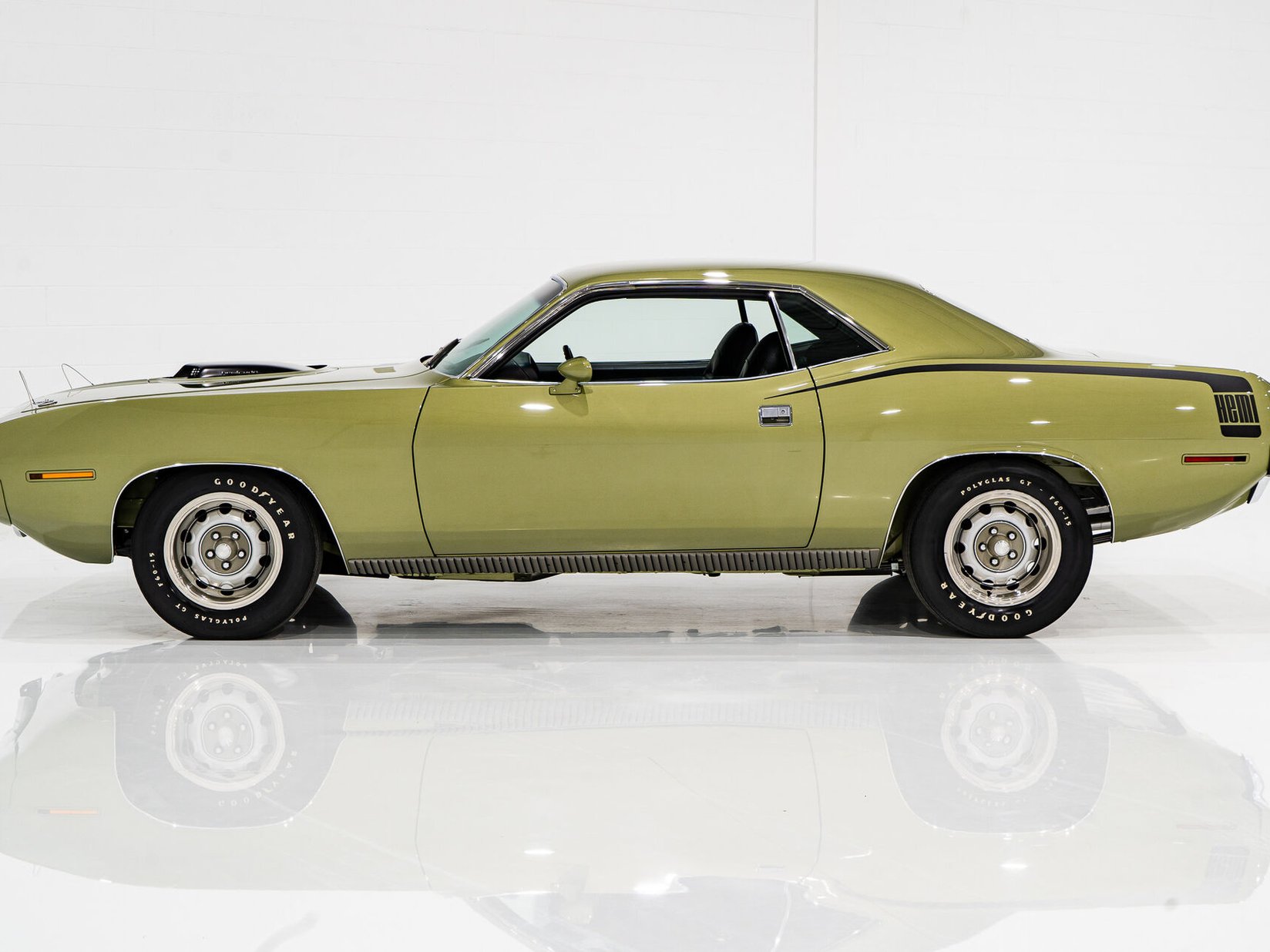 Plymouth HEMI Cuda 1970 Vert Saint-Eustache - photo #24