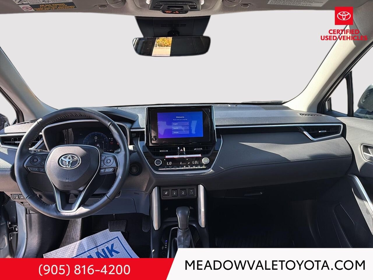 2024 Toyota Corolla Cross One owner, Clean Car Fax, Low Km's Silver Mississauga - photo #18