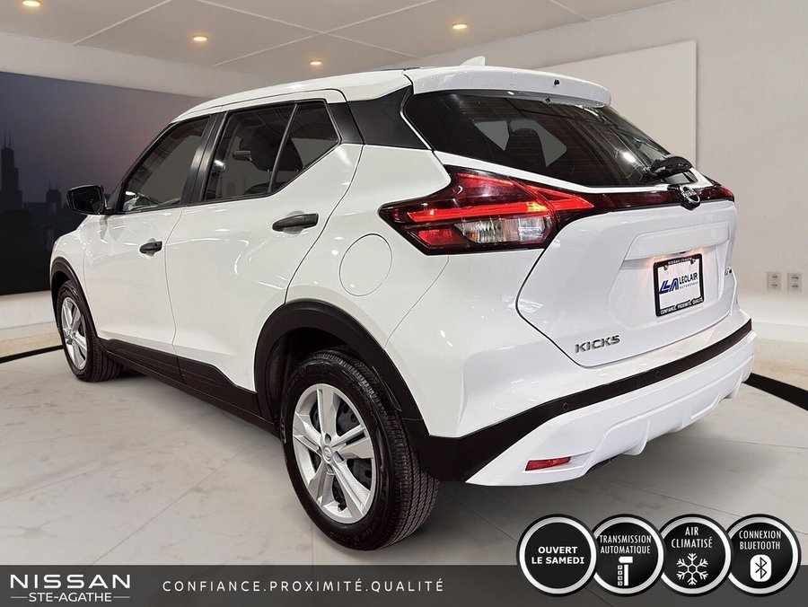 Nissan Kicks S TA | UN SEUL PROPRIÉTAIRE | APPLE CARPLAY | CAMÉRA DE RECUL 2023 Bleu