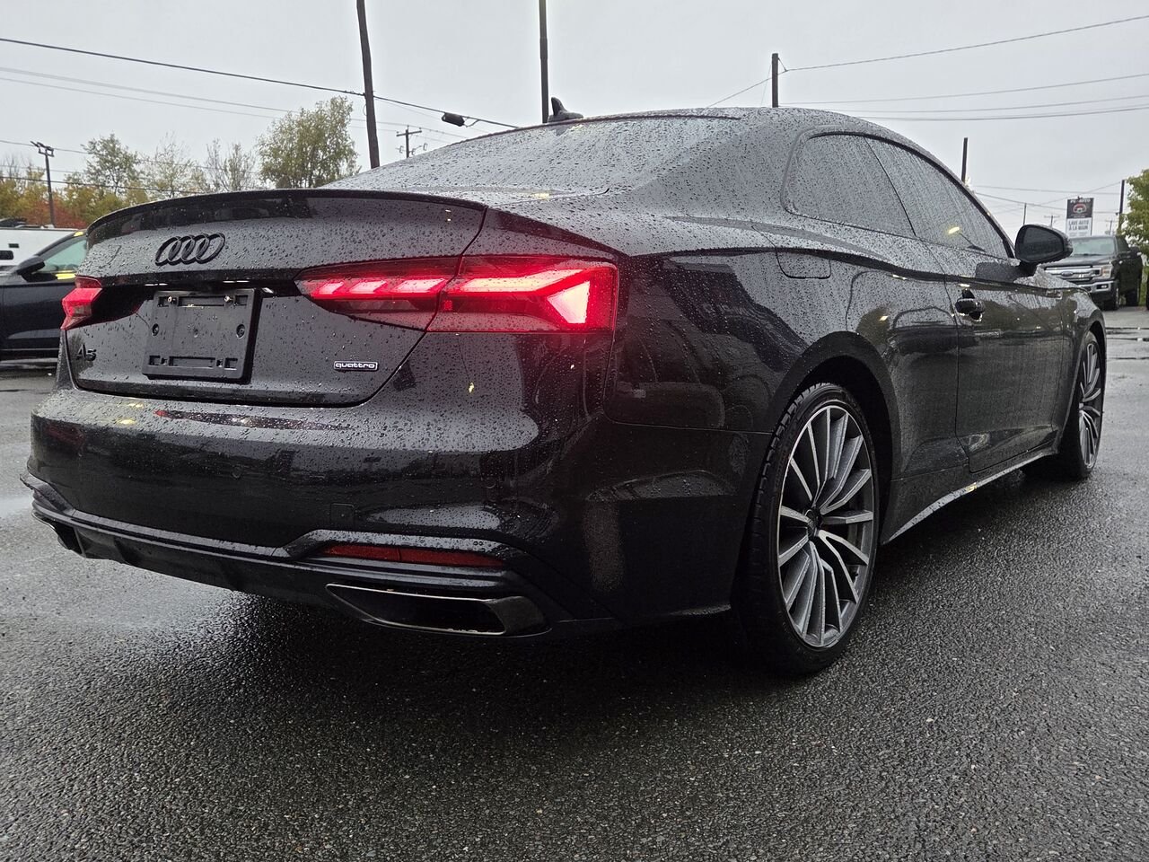 Audi A5 Coupé Progressiv 2023 Noir Granby - photo #6