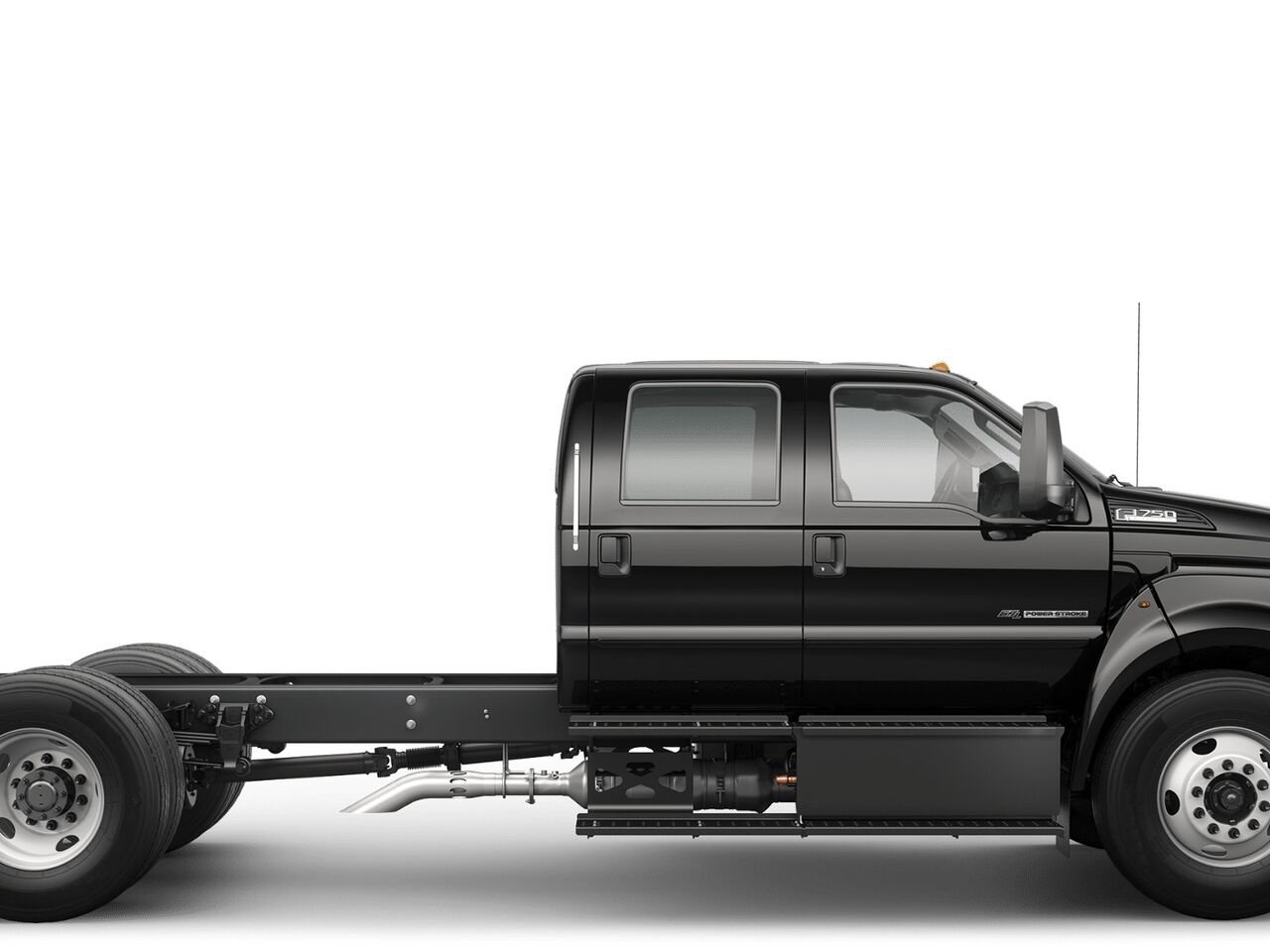 Ford Super Duty F-750 Straight Frame 26133 | SUPER CAB DOCK HGT 2026 Noir agate Saint-Jérôme - photo #1