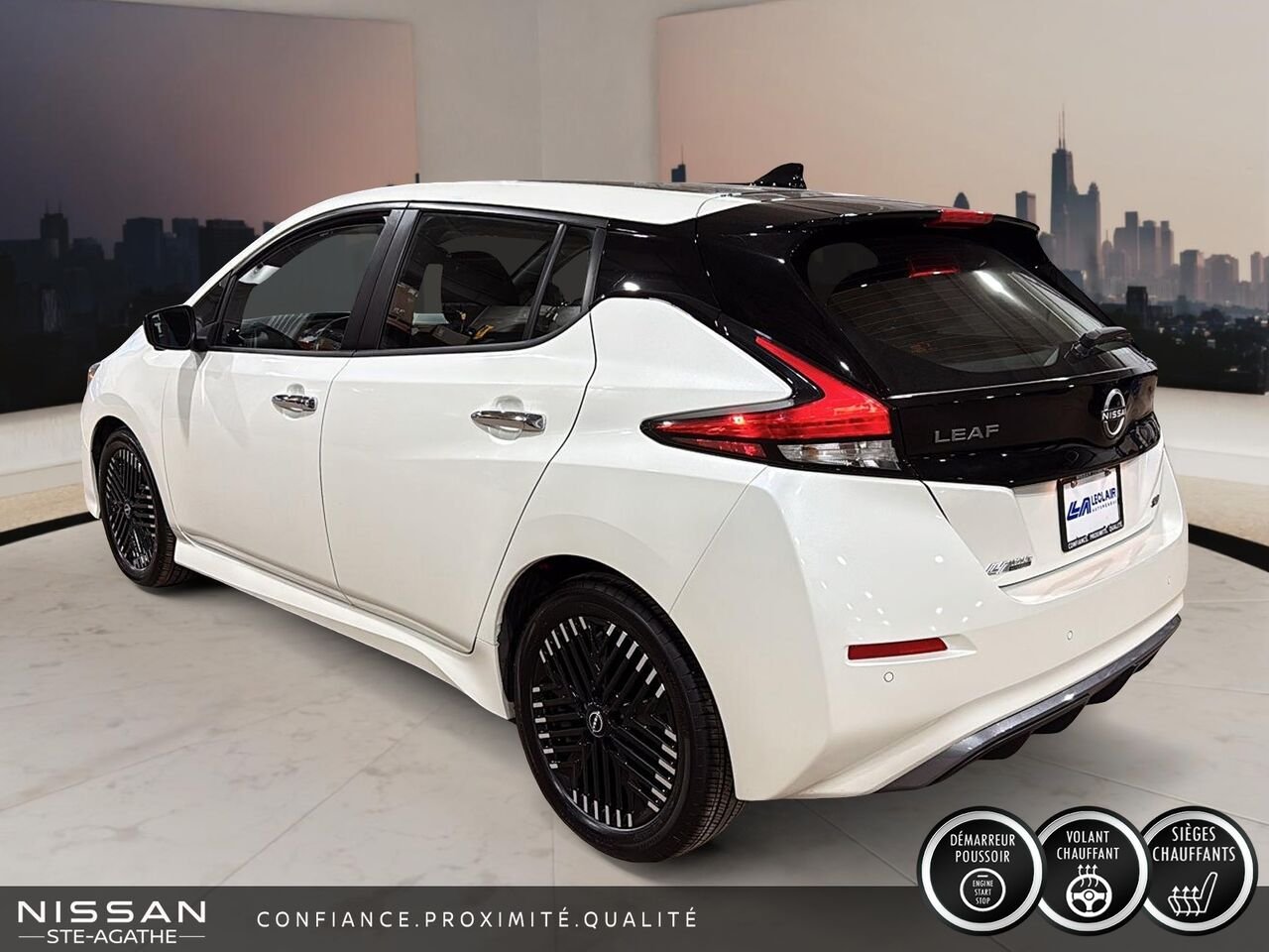 Nissan LEAF 2024 Blanc Ste-Agathe des Monts - photo #4