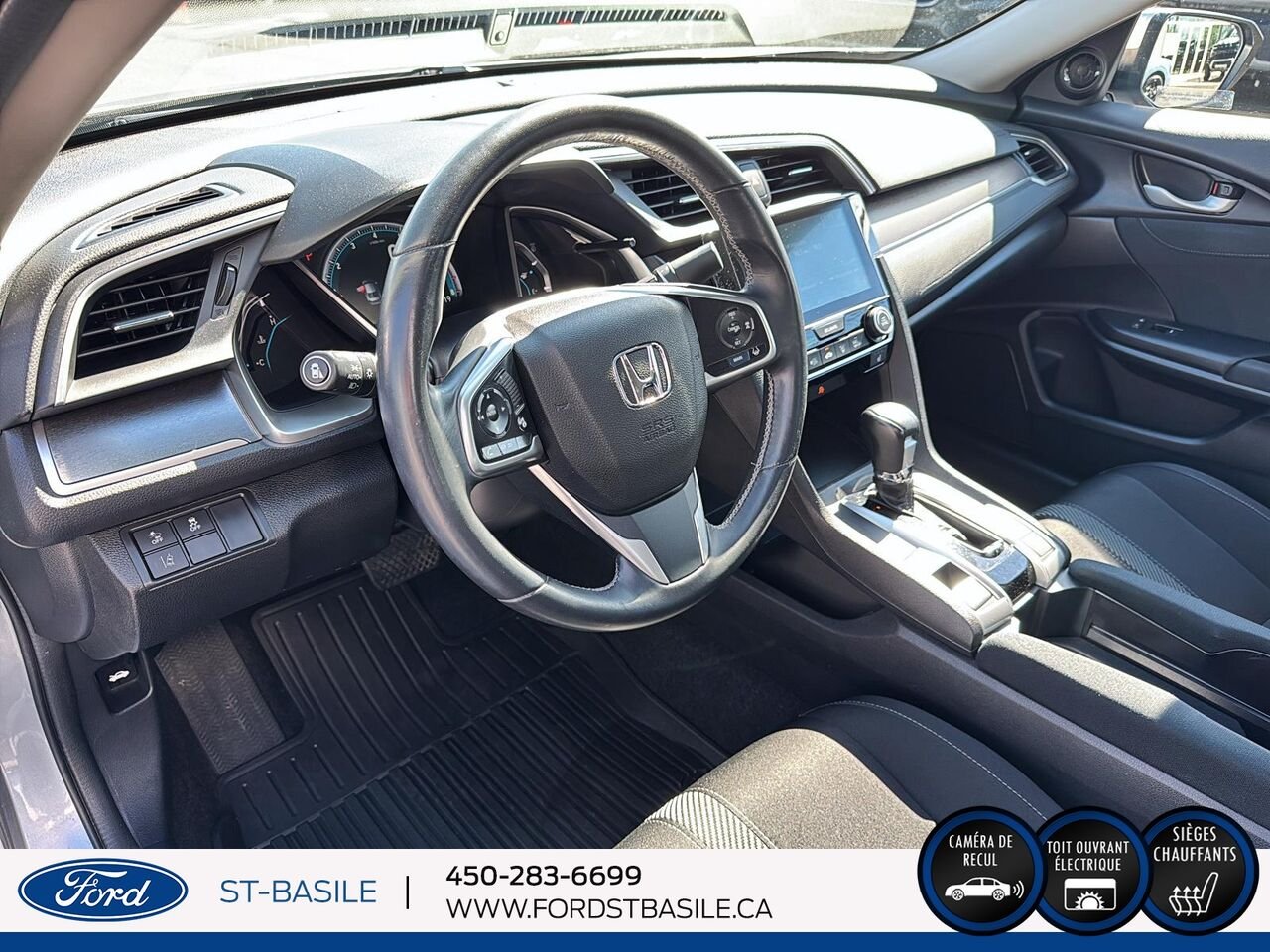 HONDA CIVIC 2018 Argent Saint-Basile-le-Grand - photo #18