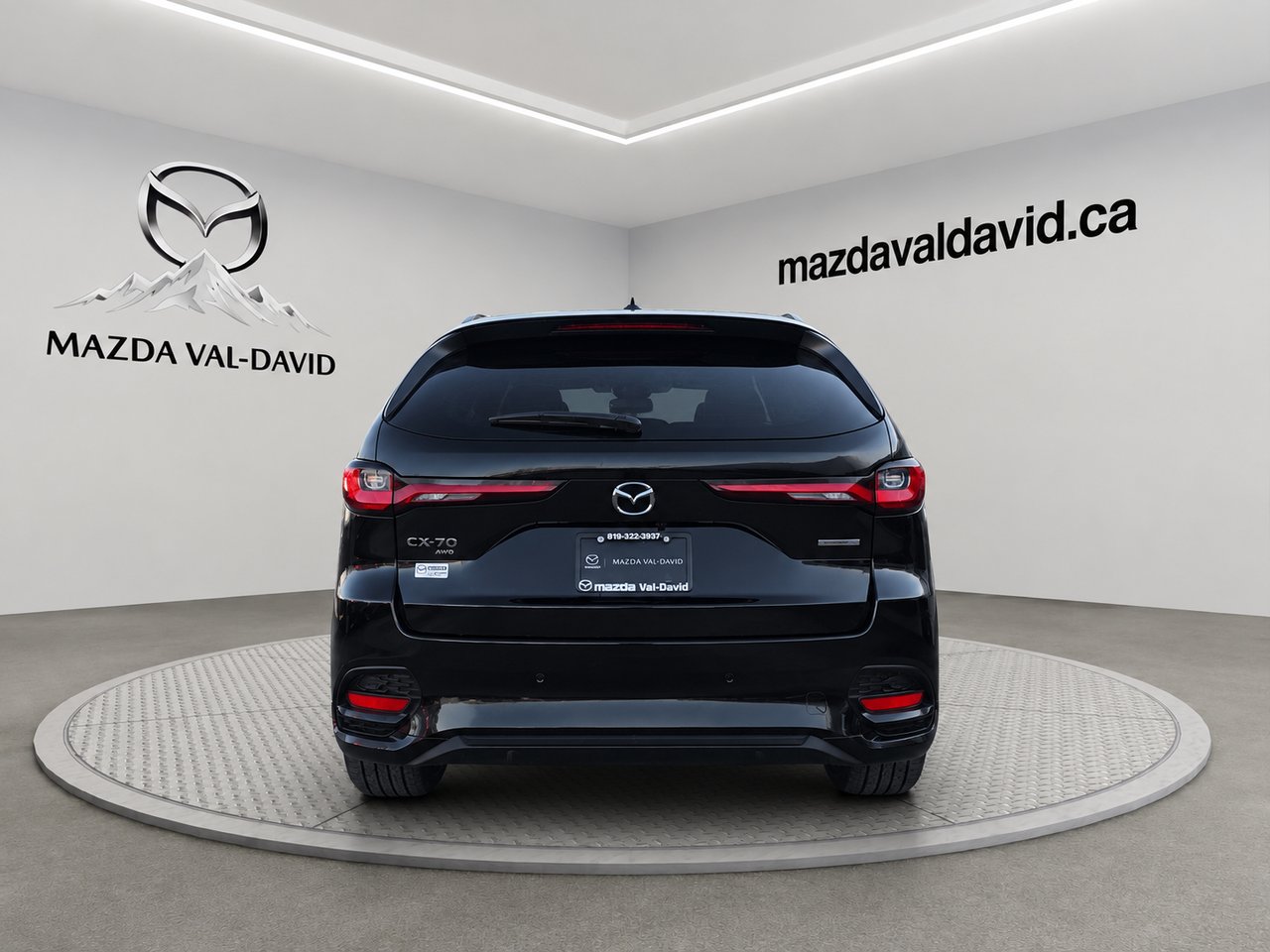 2026 Mazda CX-70 PHEV Signature Jet Black Mica Val-David - photo #3