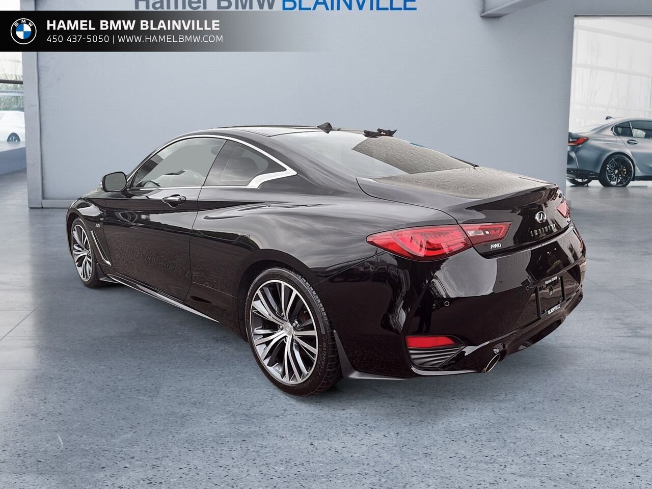 INFINITI Q60 3.0t coupé 2 portes 2017 Noir Blainville - photo #3