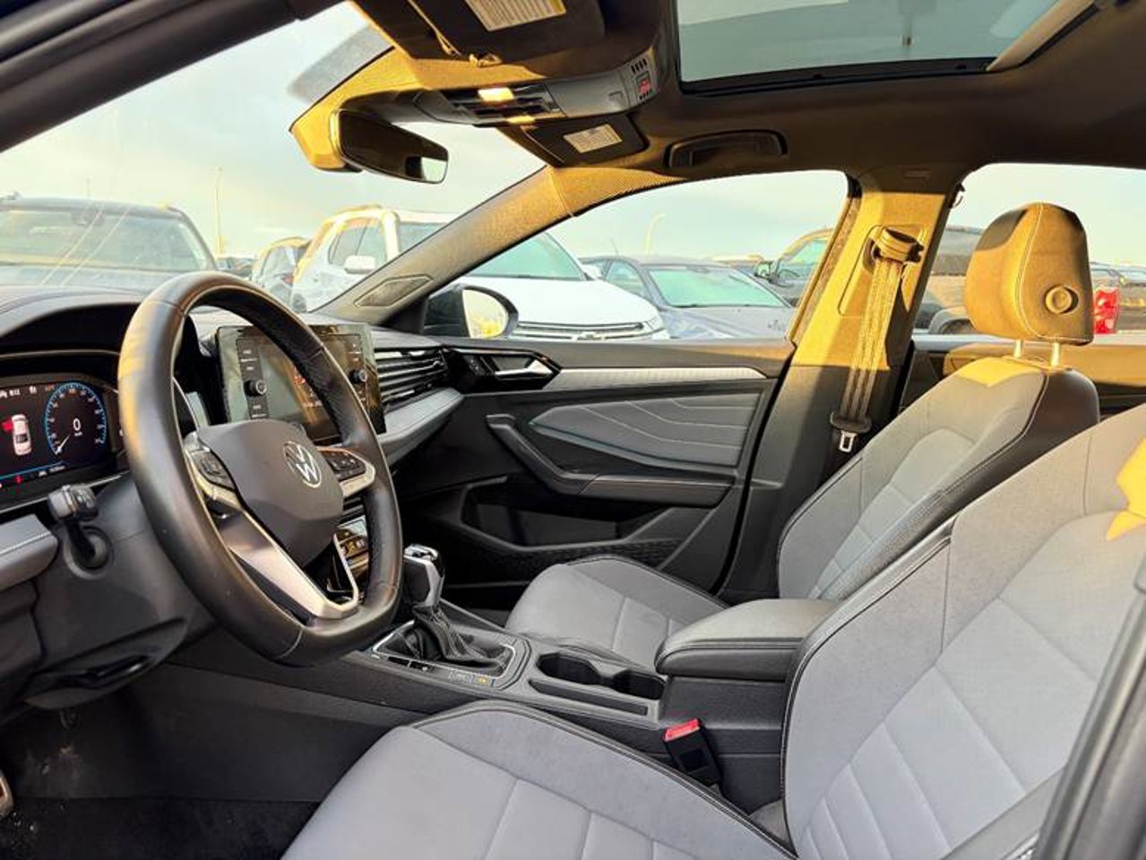 2025 Volkswagen Jetta Comfortline Auto Black Sherwood Park - photo #5