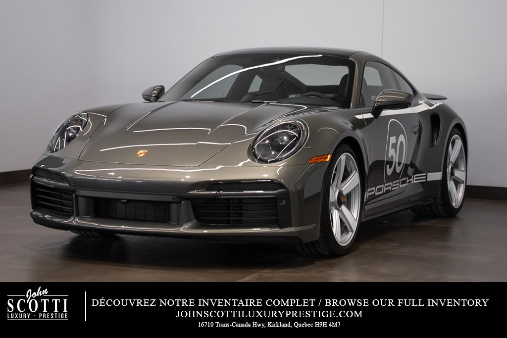 2025 Porsche 911 Turbo 50 Years Coupe Green Kirkland - photo #0