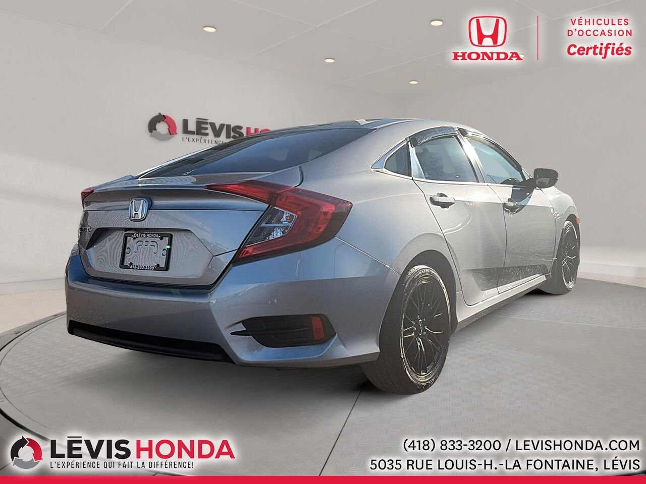 2018 Honda Civic Berline LX CVT Silver Lévis - photo #5