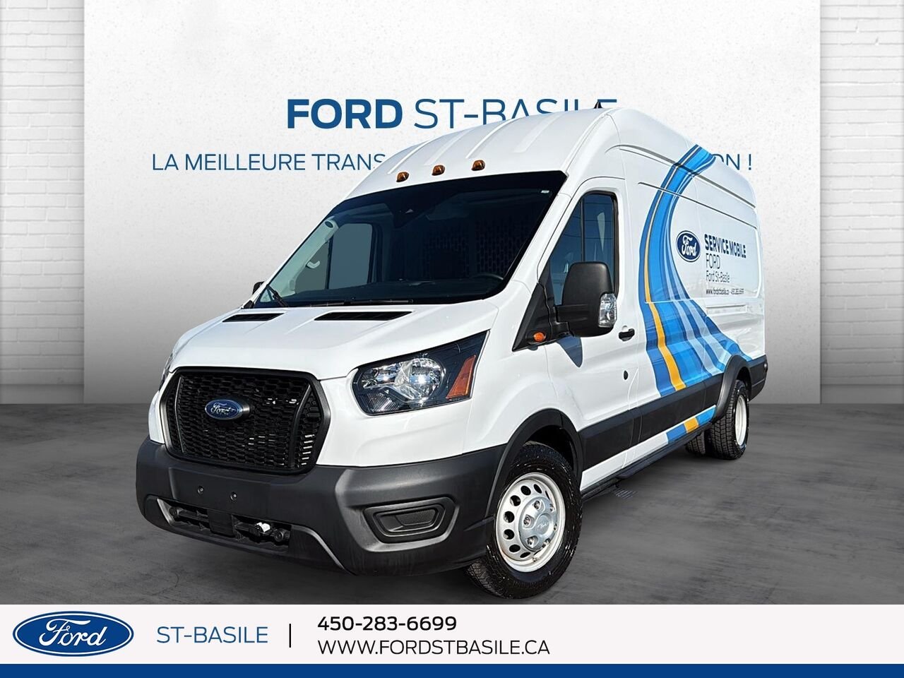 Ford TRANSIT 2023 Blanc Saint-Basile-le-Grand - photo #0