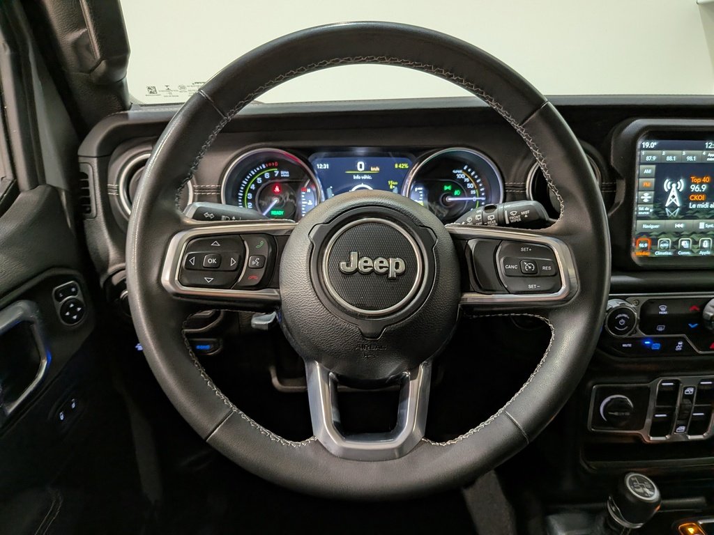 Jeep Wrangler 4xe Sahara 4 Door 4x4 2023 Gris Val-David - photo #12