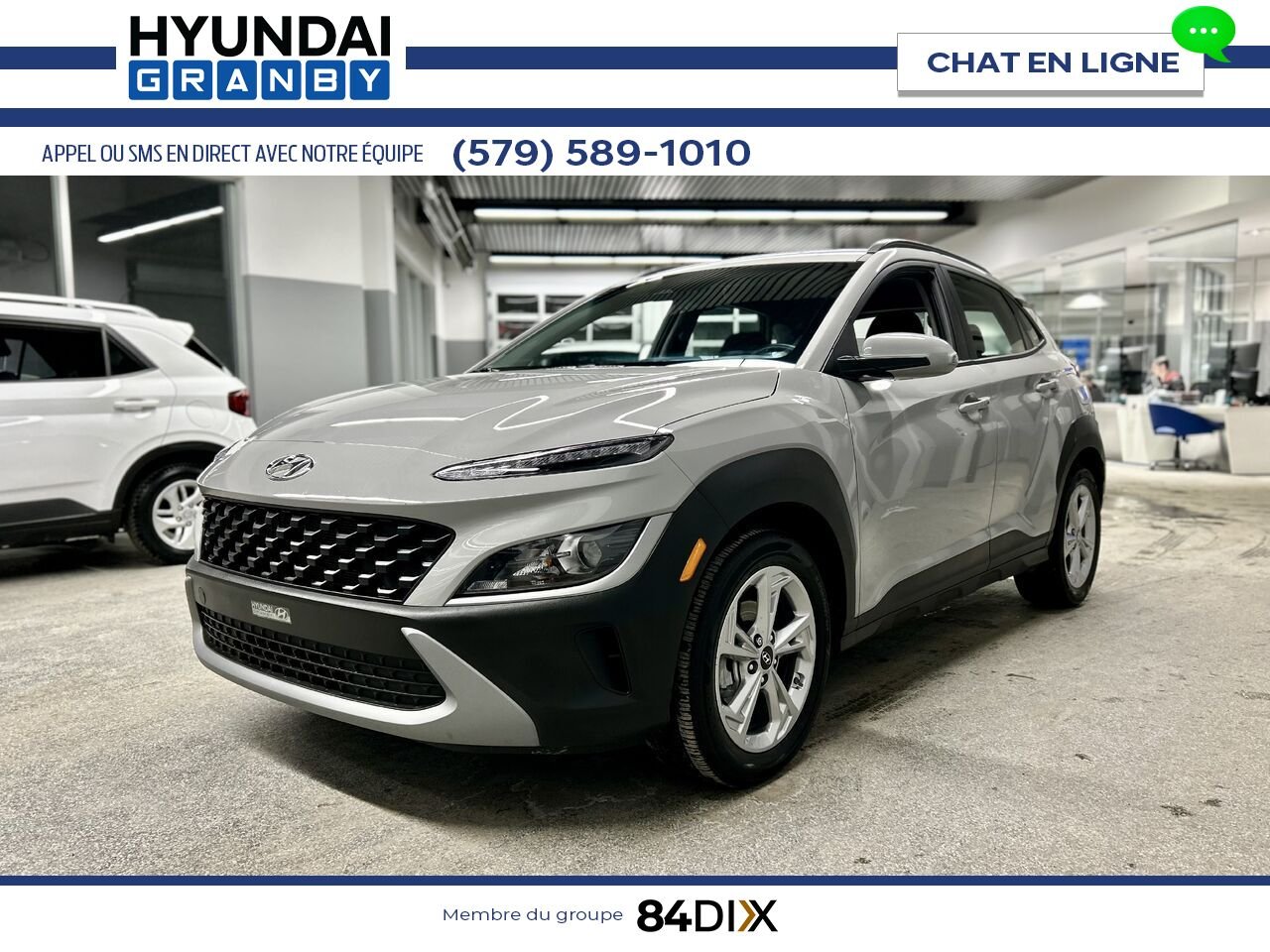 2023 Hyundai Kona Grey Granby - photo #3