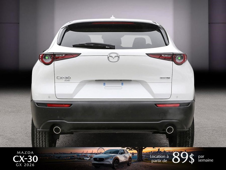2026 Mazda CX-30 GS Snowflake White Pearl