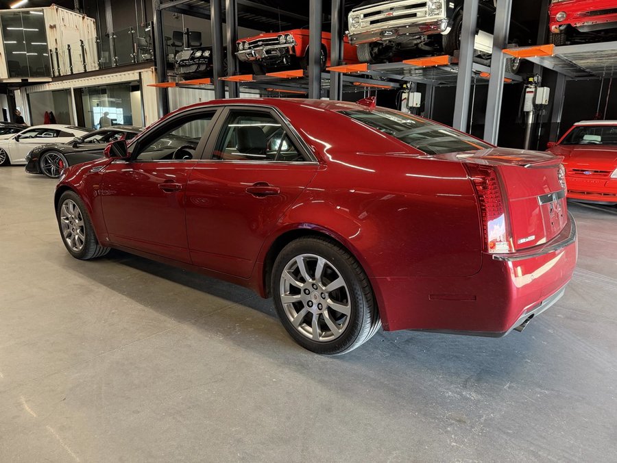 2009 Cadillac CTS w/1SB | Heated & Cooled Seats | Dual Climate Control | Low Km's | Clean CARFAX Red
