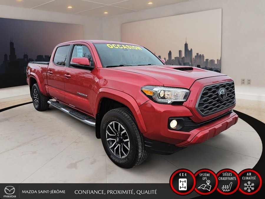 Toyota Tacoma TRD SPORT | 1 PROPRIÉTAIRE | CREWCAB | V6 | 4X4 | AUTOMATIQUE 2021 Rouge