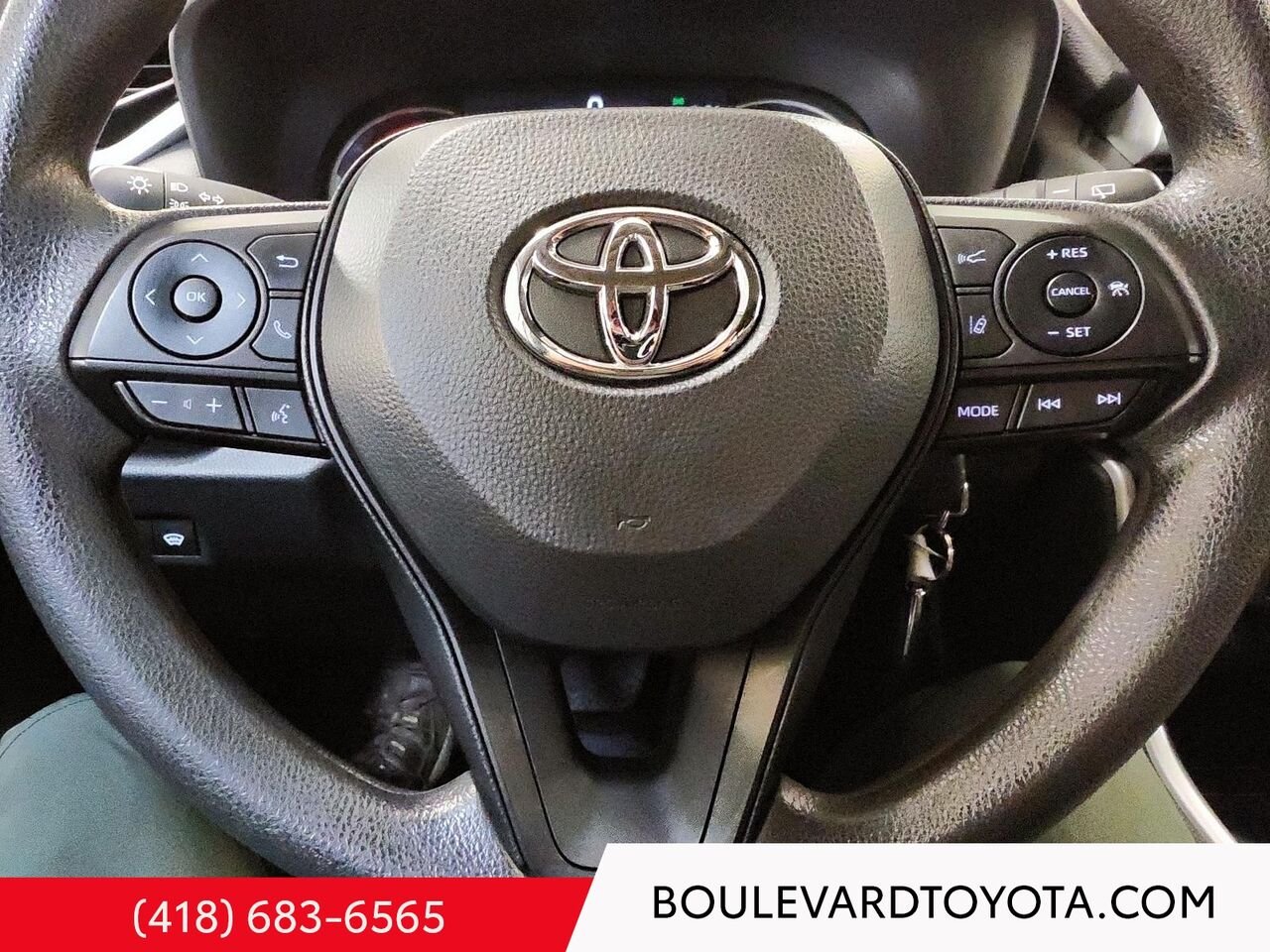 Toyota RAV4 100234A | LE, AWD 2023 Blanc Québec - photo #9