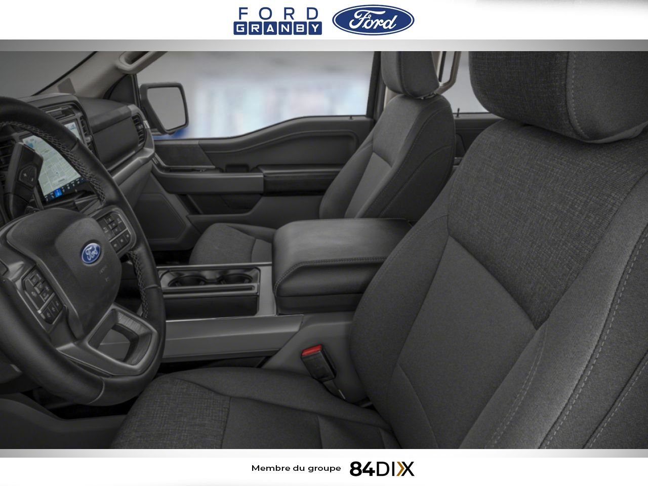 Ford F-150 2025 Blanc Oxford Granby - photo #9