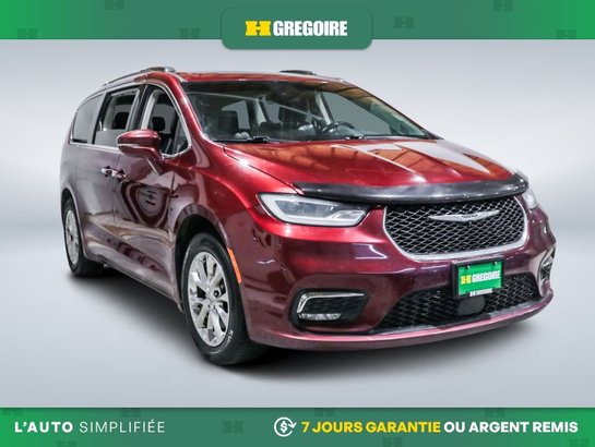 2021 Chrysler Pacifica Touring-L Plus AUTO AC CUIR TOIT NAV CAM RECULE BL Red