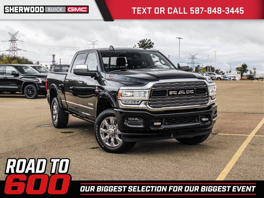 2022 Ram 3500 Limited Level 1 6.7L | Sunroof | Navigation Black