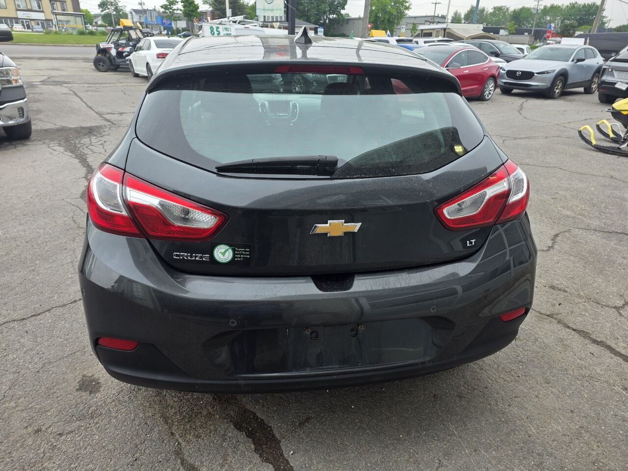 2019 Chevrolet Cruze Grey  - photo #4