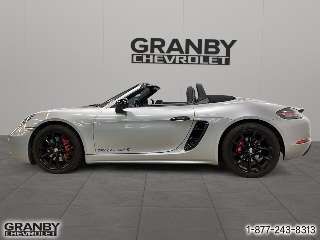 Porsche 718 Boxster S roadster | 27-0212C 2018 Gris Granby - photo #7