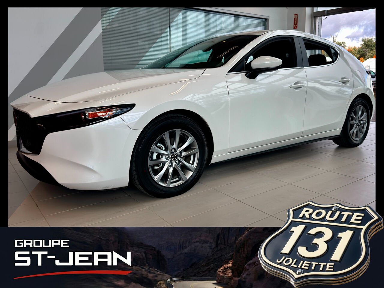 Mazda Mazda3 Sport 2024 Blanc Notre-Dame-des-Prairies - photo #0