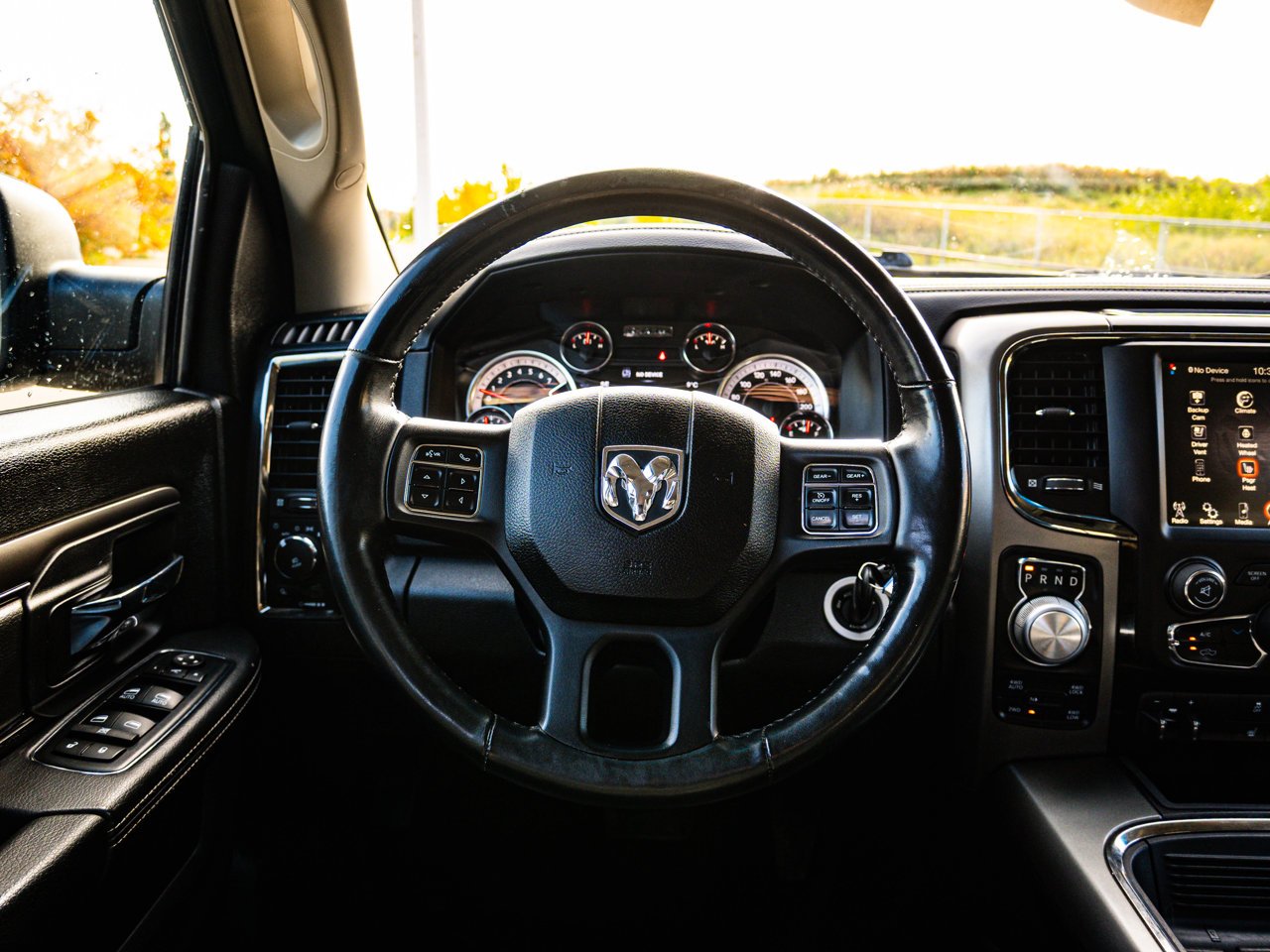 2017 Ram 1500 4WD Crew Cab 140.5 Sport Black Sherwood Park - photo #29