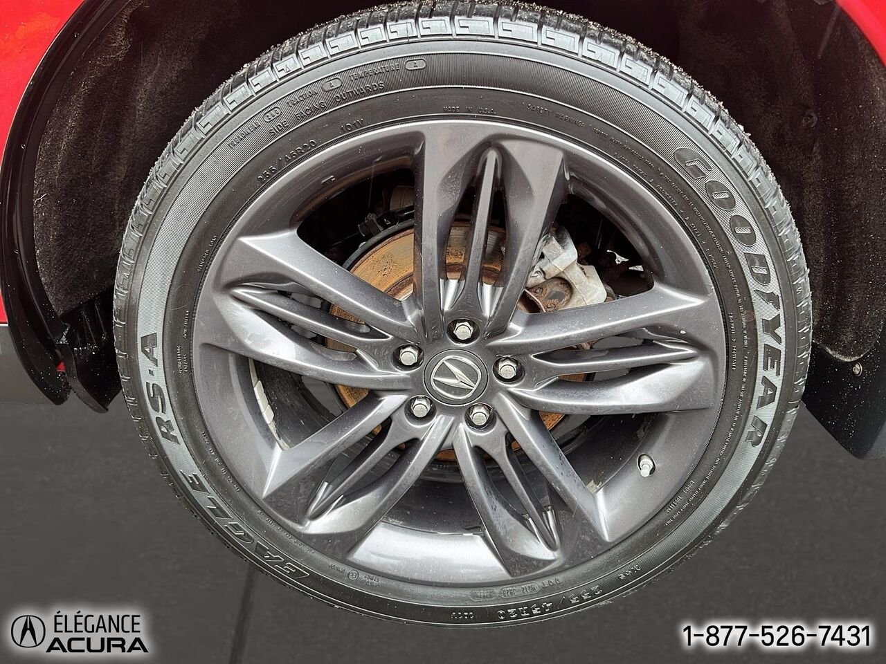 2021 Acura RDX A-Spec TI | A8927A Red Granby - photo #9