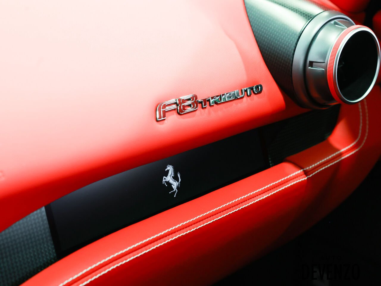 Ferrari F8 Tributo 2022 Blanc Saint-Eustache - photo #17