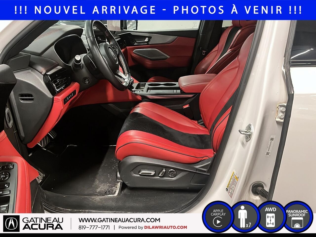 2025 Acura MDX A-Spec SH-AWD White Gatineau - photo #8